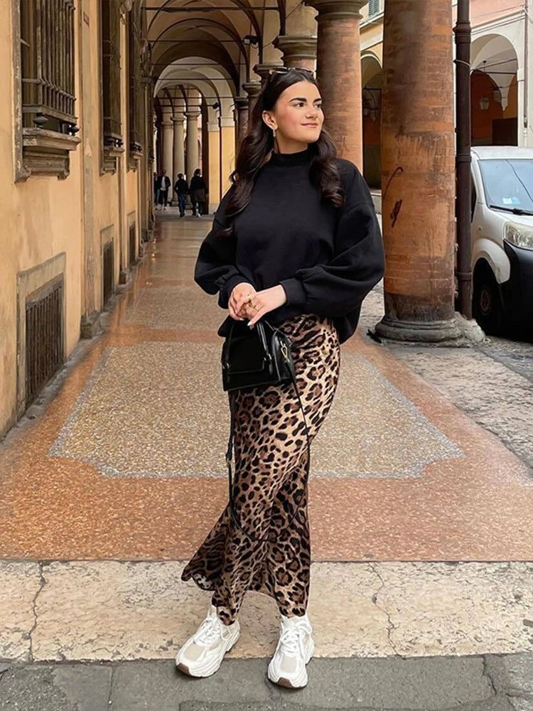 Leopard Skirt