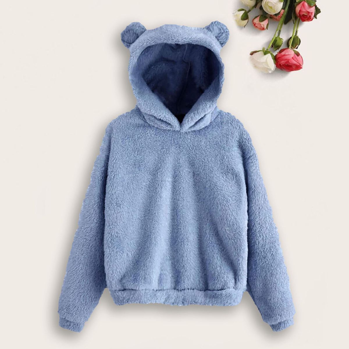 Teddy Bear Fleece Hoodie