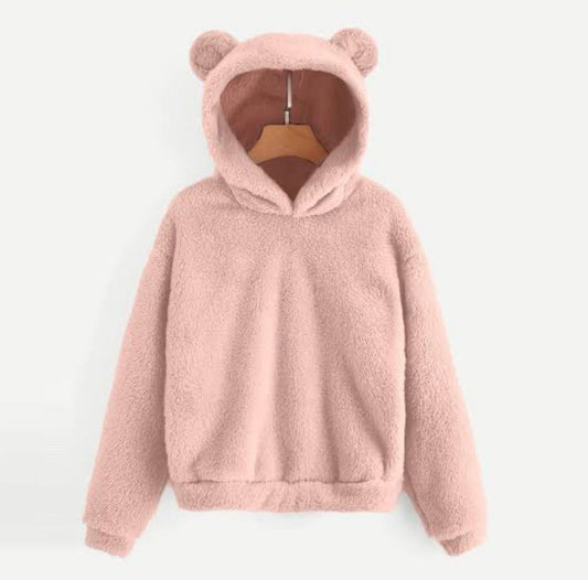 Teddy Bear Fleece Hoodie